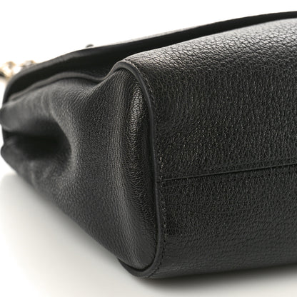 Mulberry Glossy Goatskin Medium Lily Black 8 of 9