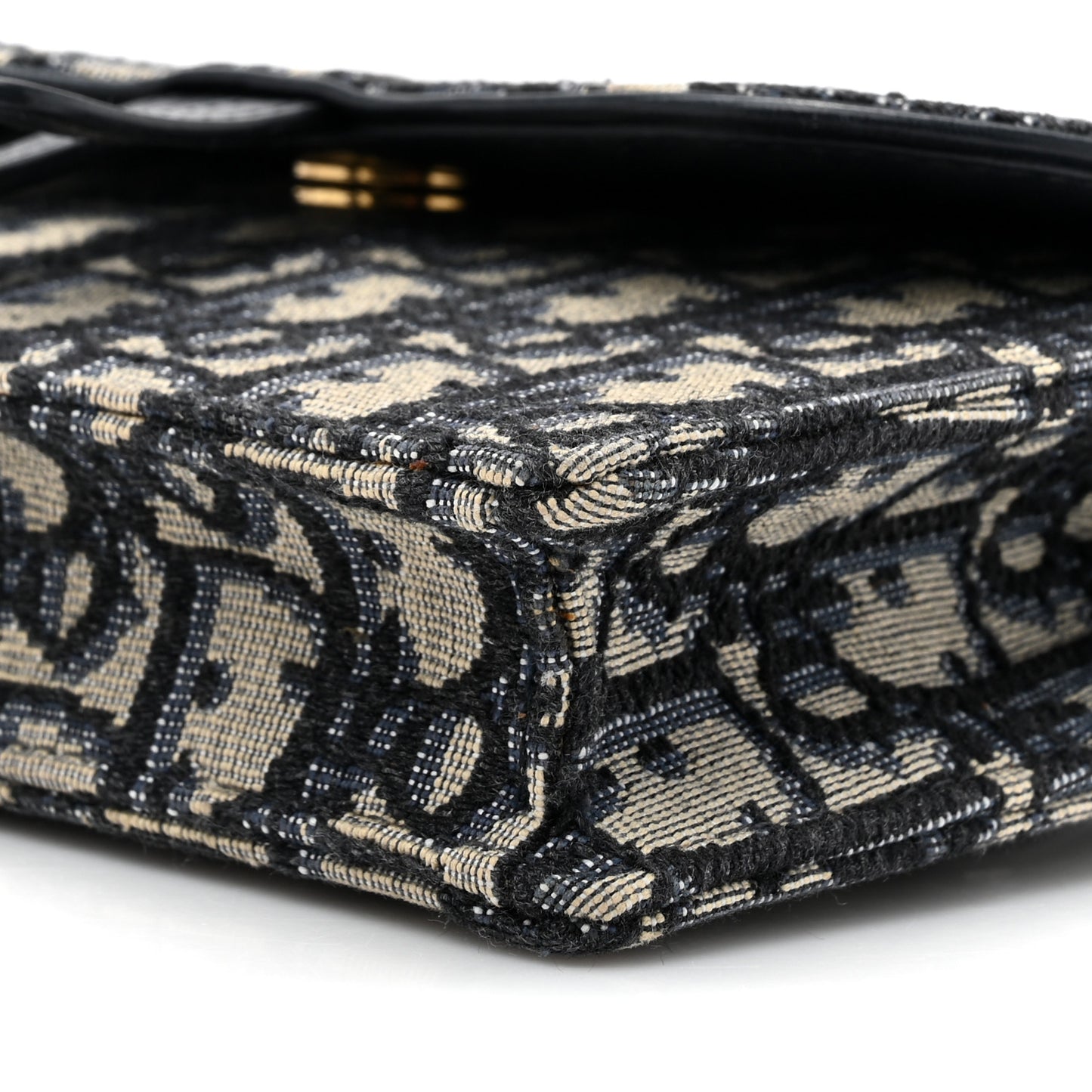 Oblique Saddle Belt Bag Blue