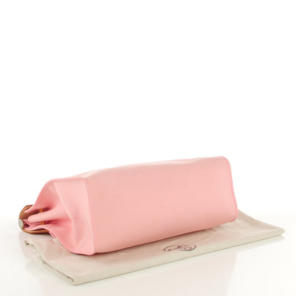 Hermes Toile Vache Hunter Herbag Zip 39 MM Rose Sakura 4 of 12