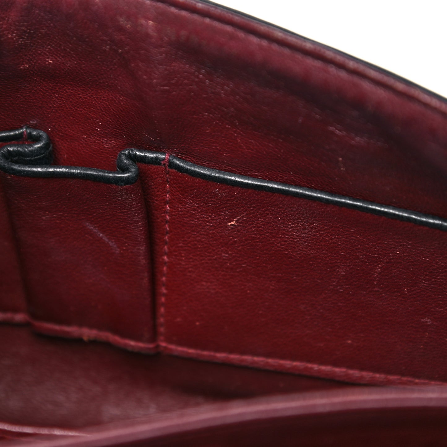 Lambskin Quilted Medium Single Flap Black