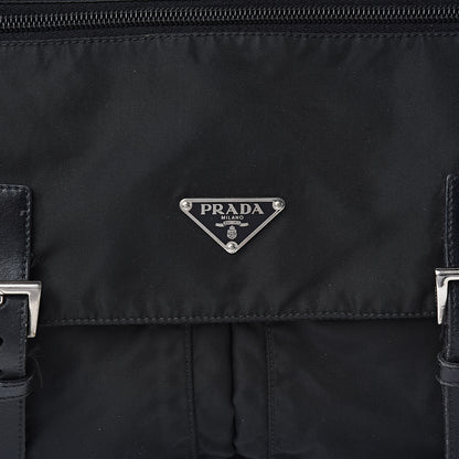 Prada Nylon Vela Messenger Bag Black 14 of 14