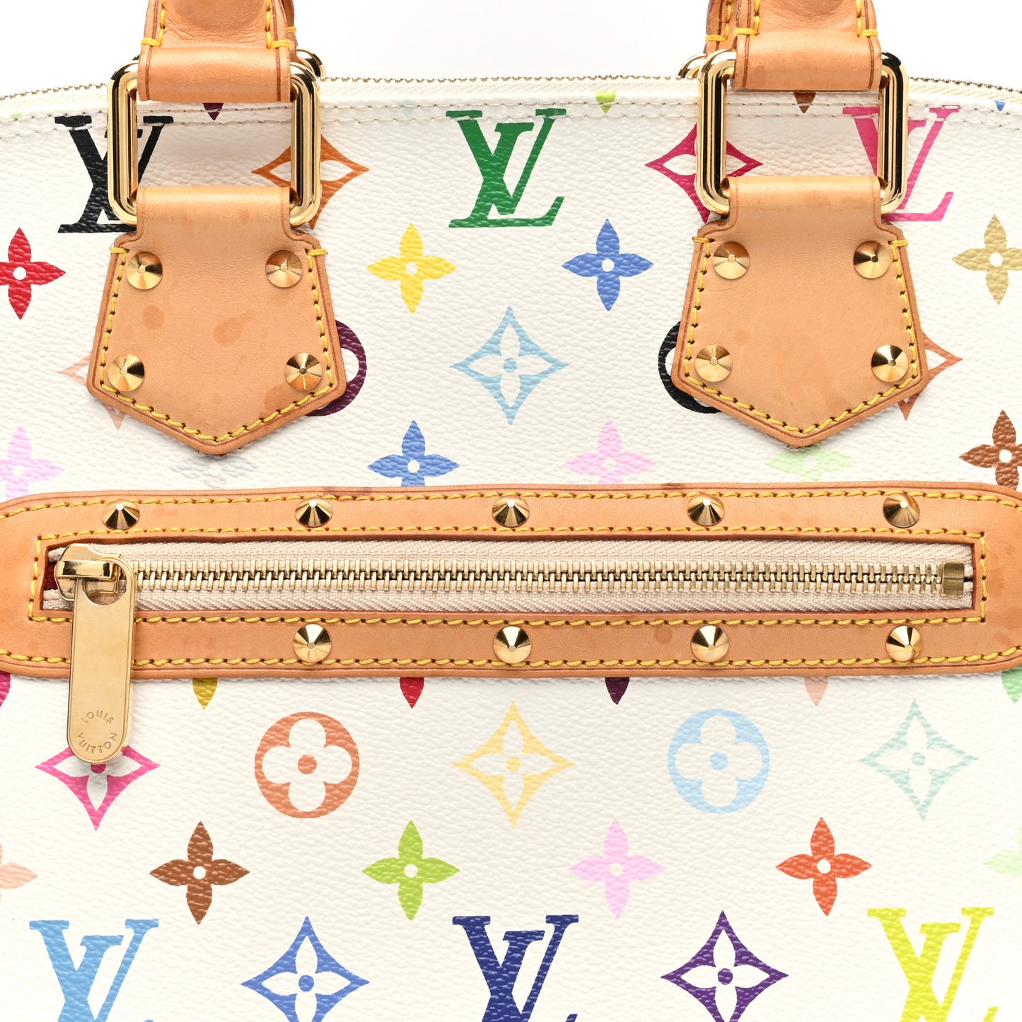 Monogram Multicolor Alma White