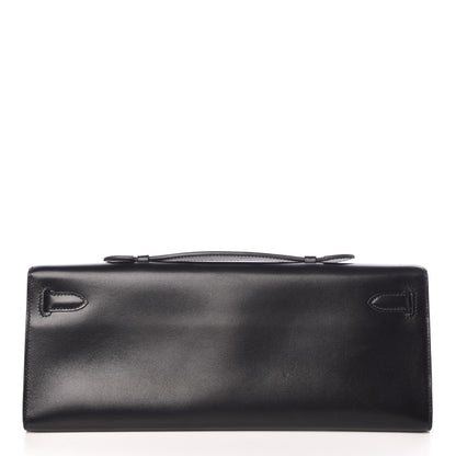 Hermes Box Kelly Cut Clutch Black 4 of 24