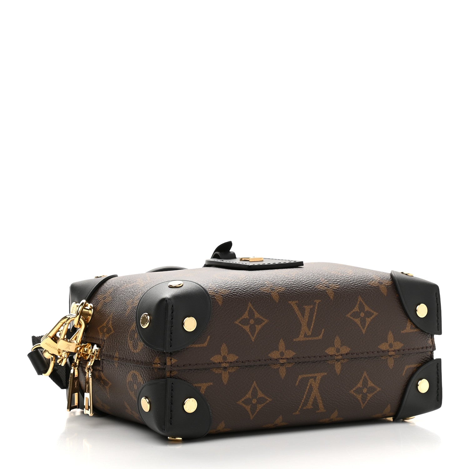 Louis Vuitton Monogram Petite Malle Souple Black 4 of 8