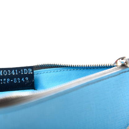 Fendi Vitello Elite QuTweet Studded Zip Pouch Asfalto Multicolor 8 of 10