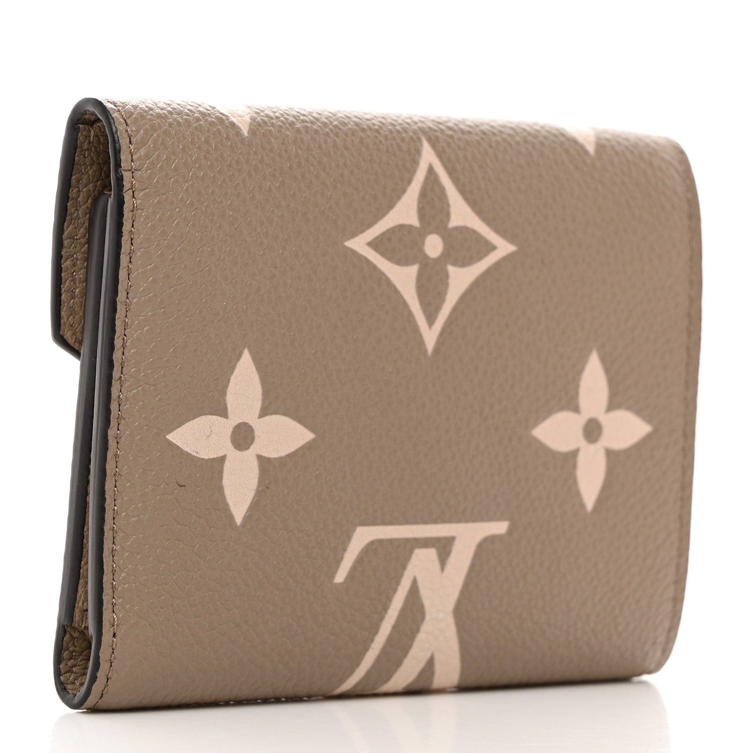 Louis Vuitton LOUIS VUITTON Empreinte Monogram Giant Victorine Wallet Tourterelle Creme 3 of 6