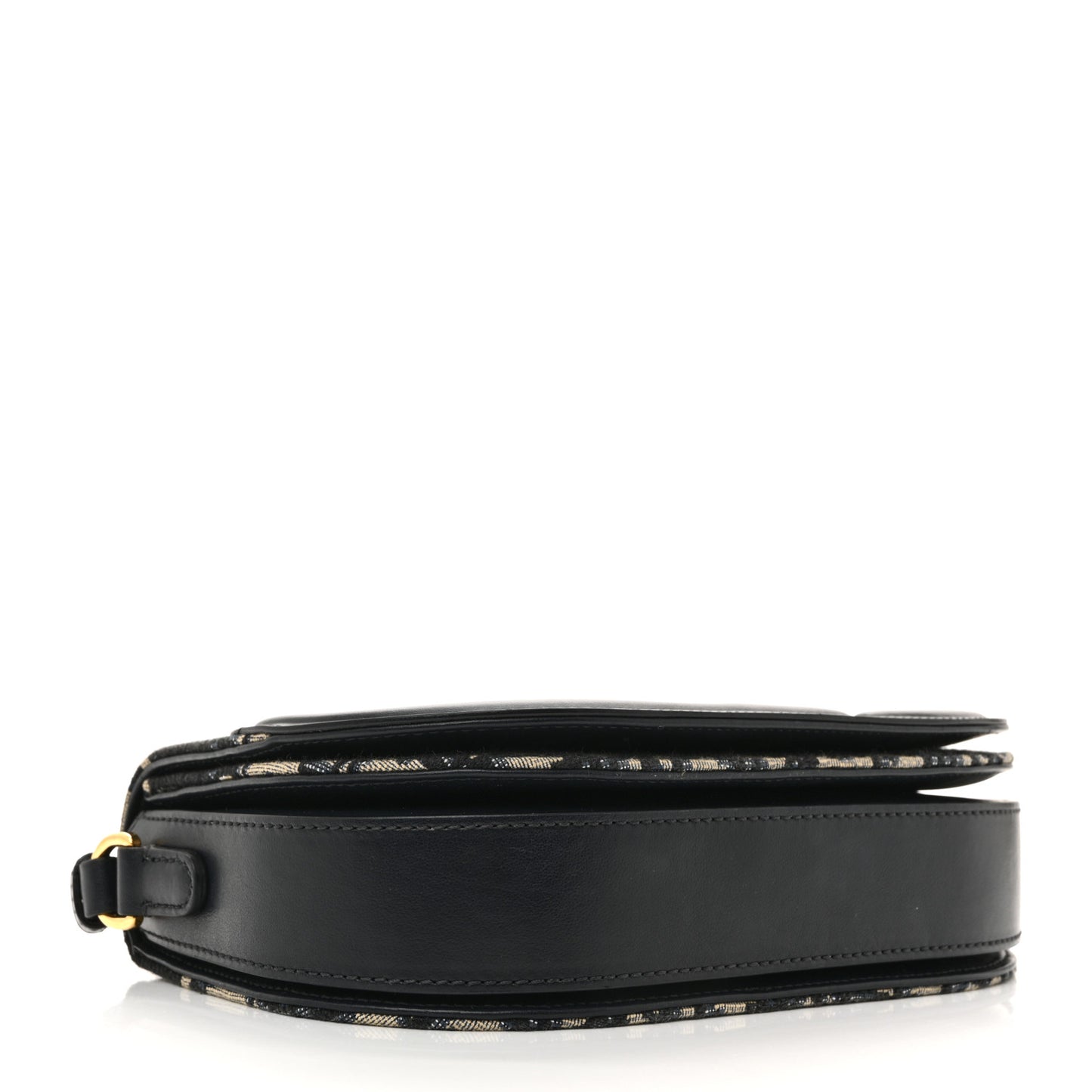 Oblique CD Signature Camera Shoulder Bag Blue Multicolor