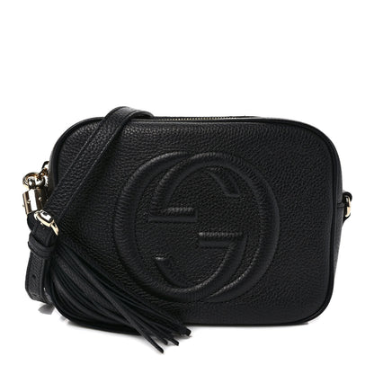 Gucci Pebbled Calfskin Small Soho Disco Bag Black 1 of 9