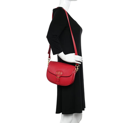 Christian Dior Box Calfskin Medium Bobby Flap Raspberry 2 of 14