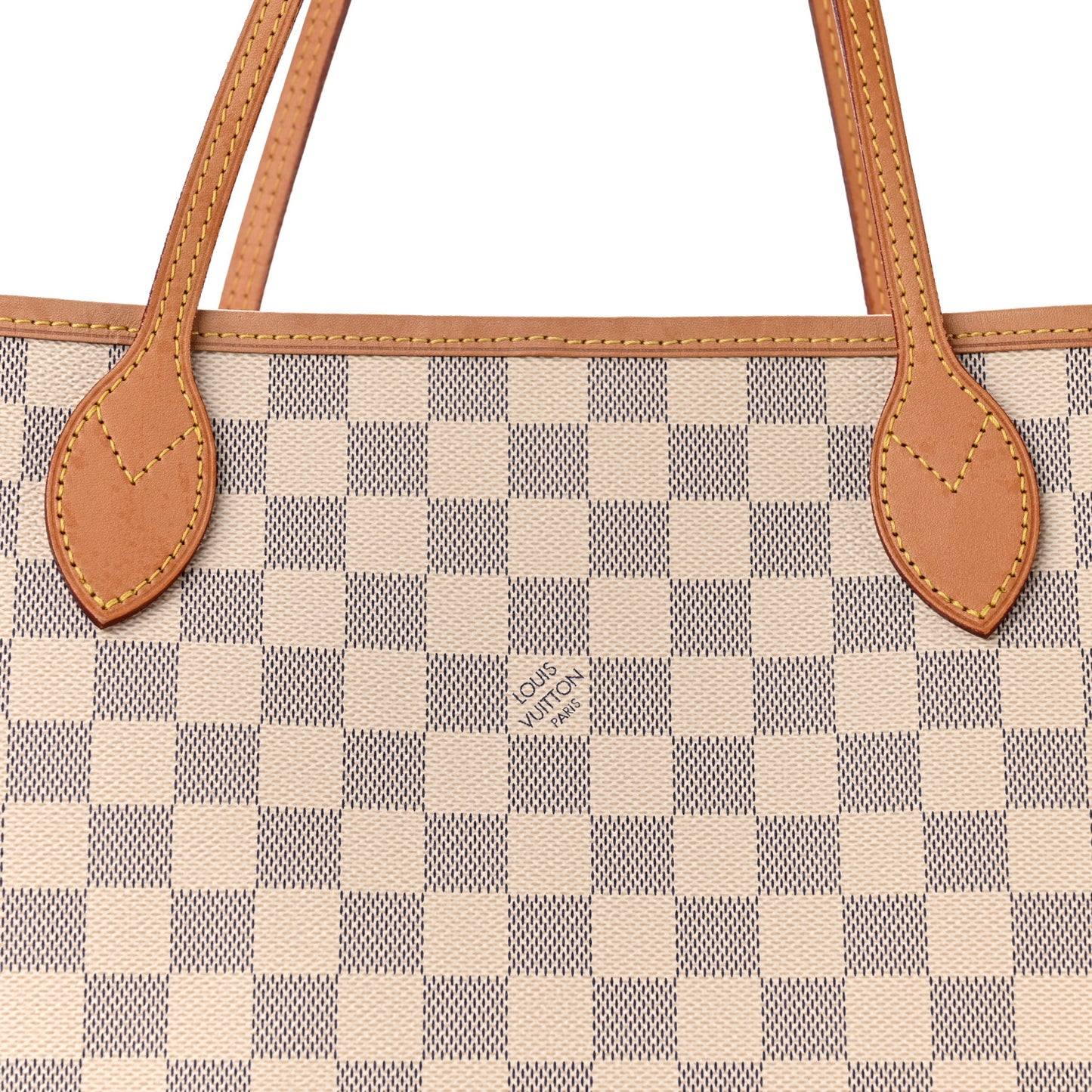 Damier Azur Neo Neverfull MM Rose Ballerine