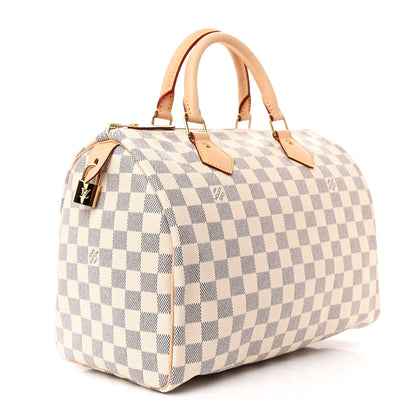 Louis Vuitton Damier Azur Speedy 30 3 of 10