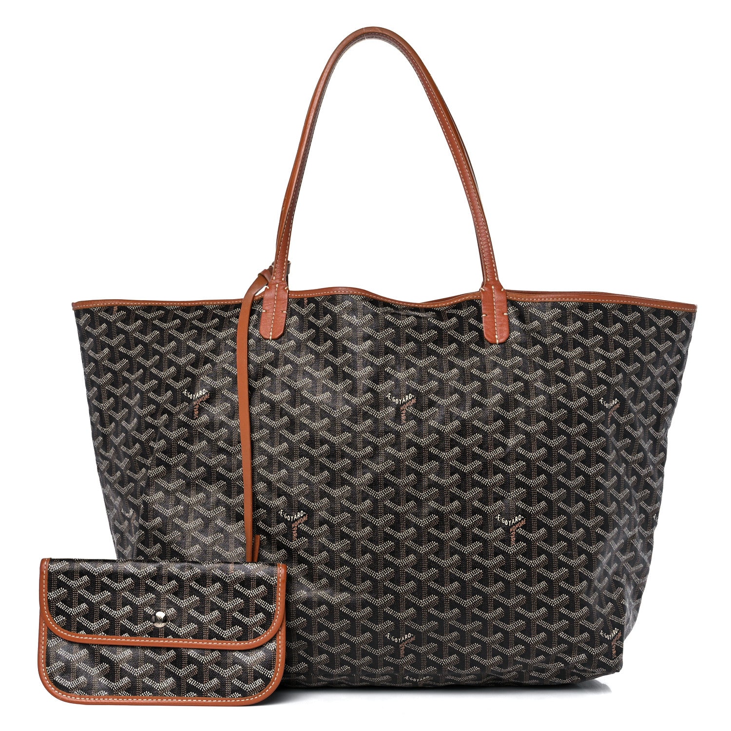 Goyard Goyardine Saint Louis GM Black Gold 1 of 20