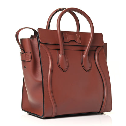 Celine Smooth Calfskin Mini Luggage Sienna 2 of 4