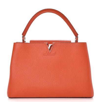 Louis Vuitton Taurillon Capucines MM Clementine 1 of 10