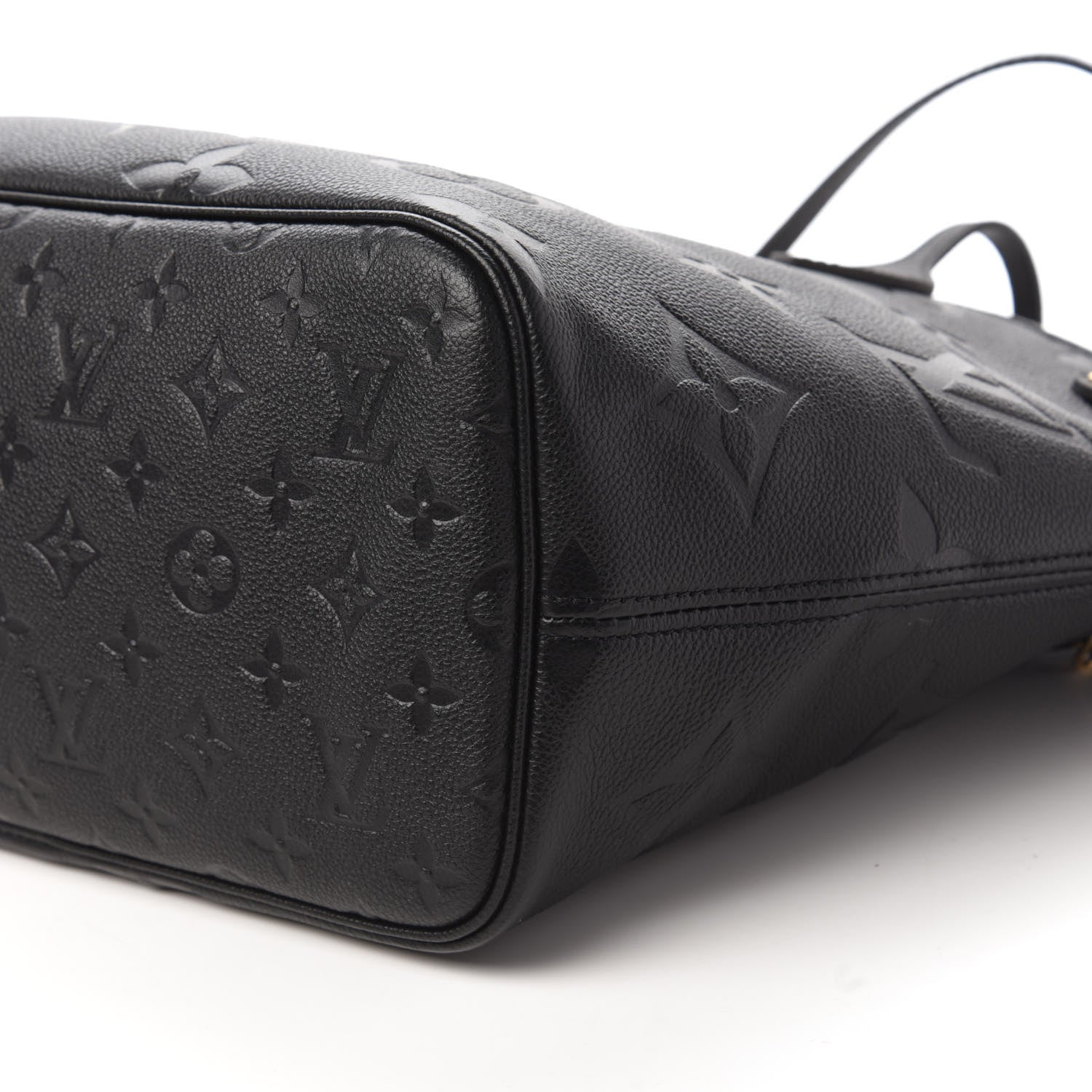 Louis Vuitton Empreinte Monogram Giant Neverfull MM Black 7 of 9