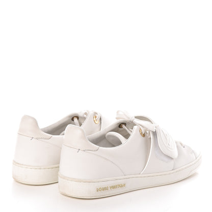 Louis Vuitton Calfskin Frontrow Sneakers 39 White 4 of 8