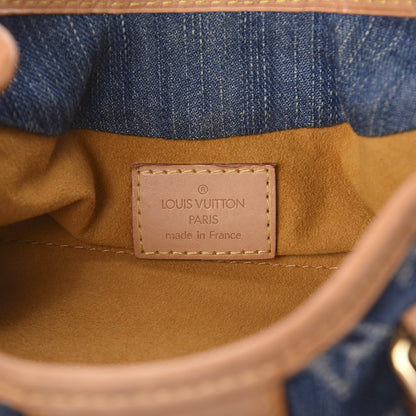 Louis Vuitton Monogram Denim Pleaty Blue 5 of 8