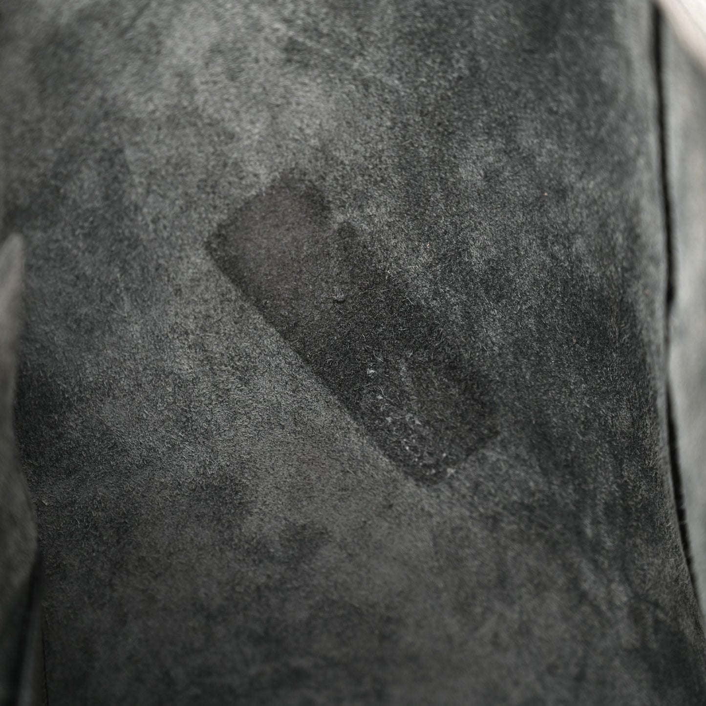 Grained Calfskin Mini Belt Bag Grey