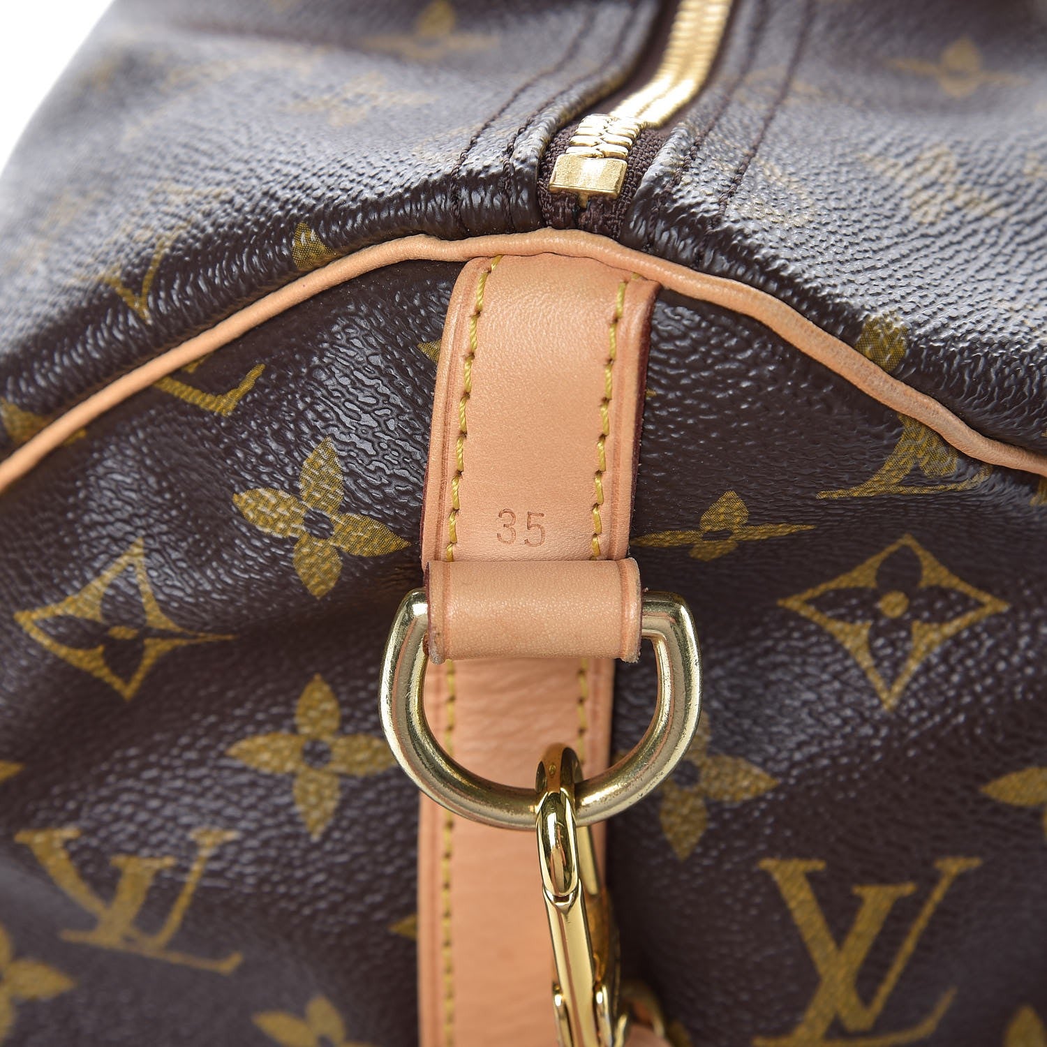 Louis Vuitton Monogram Speedy Bandouliere 35 10 of 12