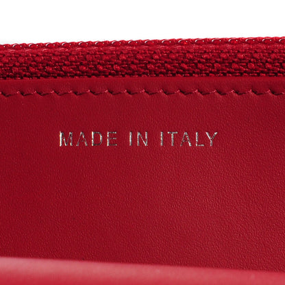 Chanel Caviar Quilted Boy Wallet On Chain WOC Red 8 of 9