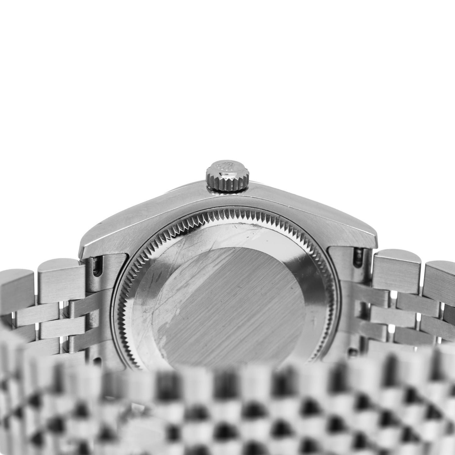 Stainless Steel 18K White Gold Diamond 31mm Oyster Perpetual Datejust Watch Pink 178274