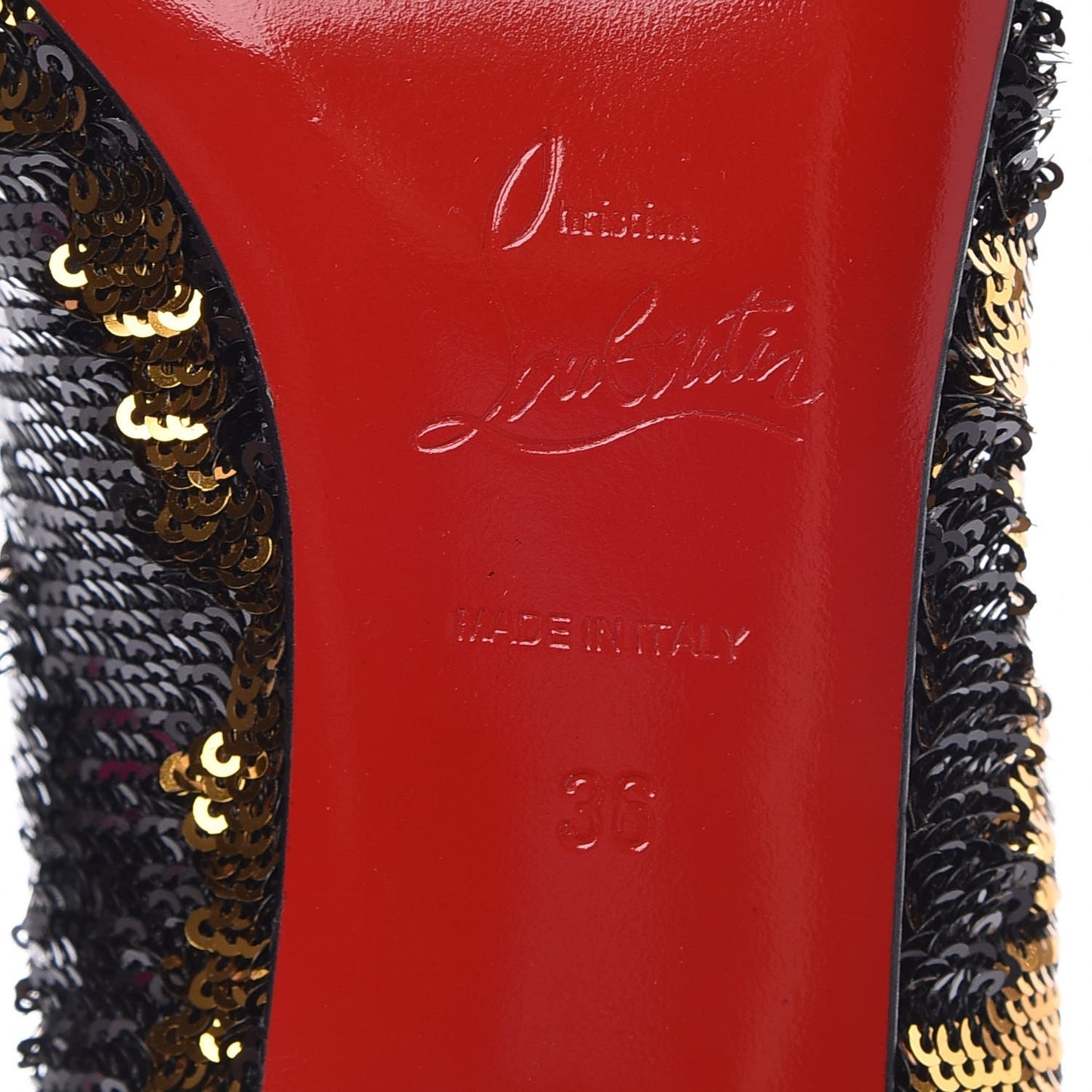 Paillettes Zerlisixtyfive 35 Caresse 36 Black Gold