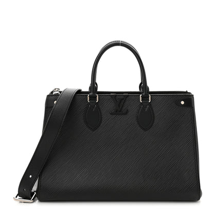 Louis Vuitton Epi Grenelle Tote MM Black 1 of 10