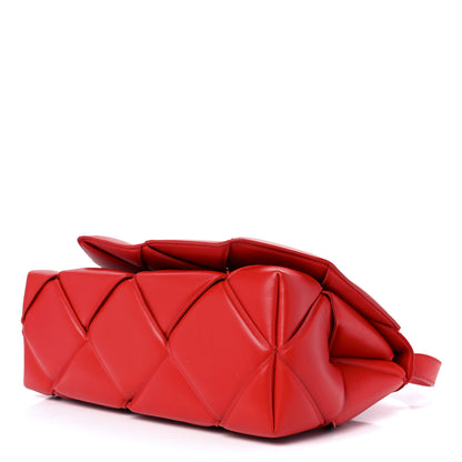 Bottega Veneta Nappa Intreccio Padded Top Handle Shoulder Bag Nail Polish 11 of 14