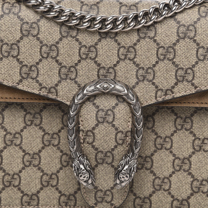 Gucci GG Supreme Monogram Small Dionysus Shoulder Bag Taupe 10 of 14