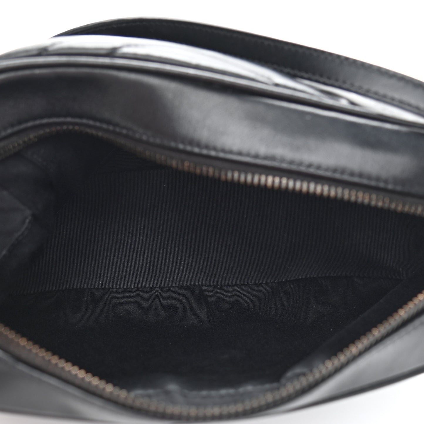 Calfskin Matelasse Monogram Lou Camera Bag Black