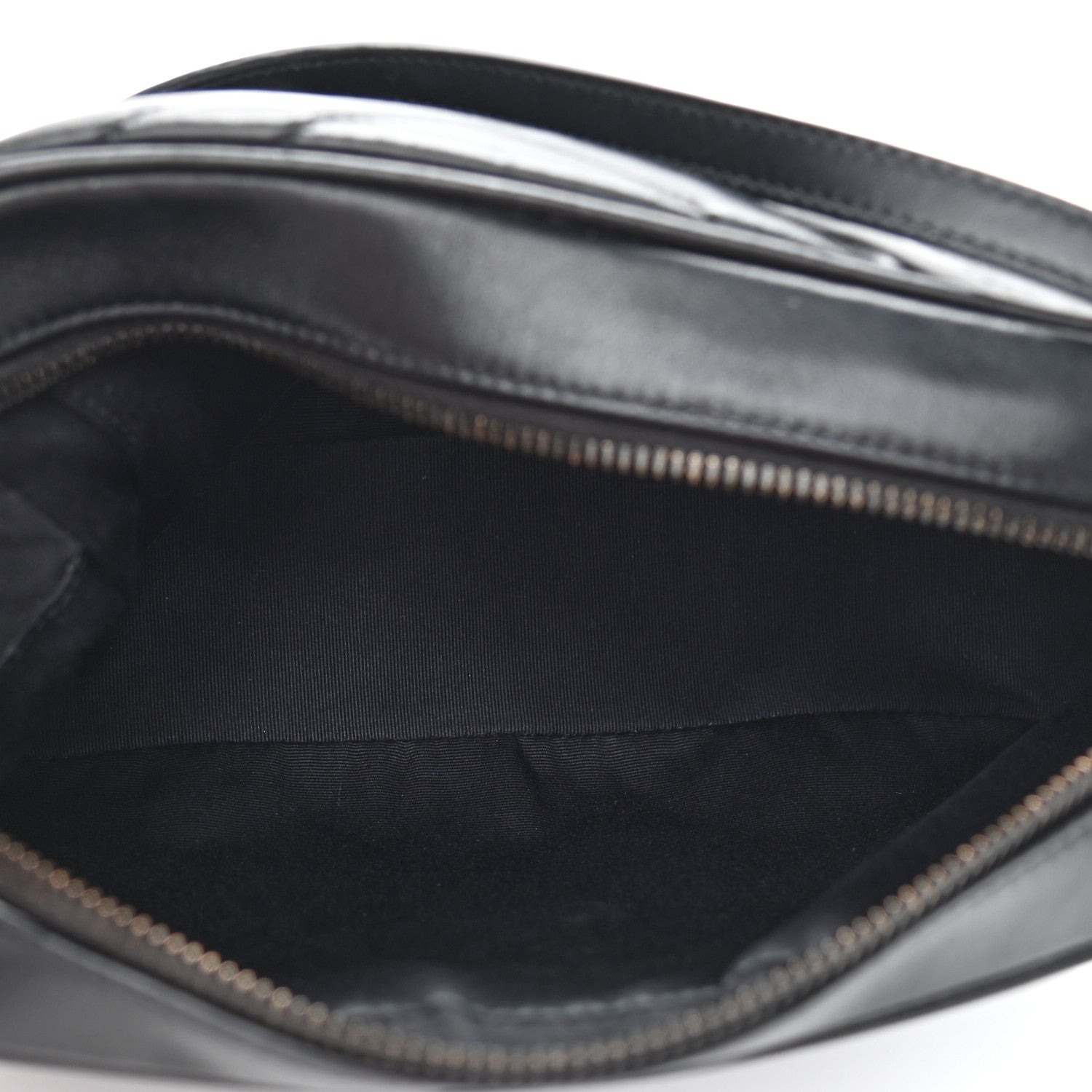 Saint Laurent Calfskin Matelasse Monogram Lou Camera Bag Black 5 of 10