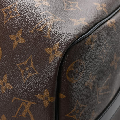 Louis Vuitton Monogram Macassar Keepall Bandouliere 45 10 of 10