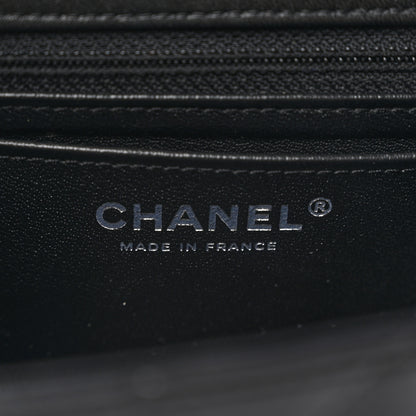 Chanel Lambskin Quilted Mini Rectangular Flap Black 6 of 10