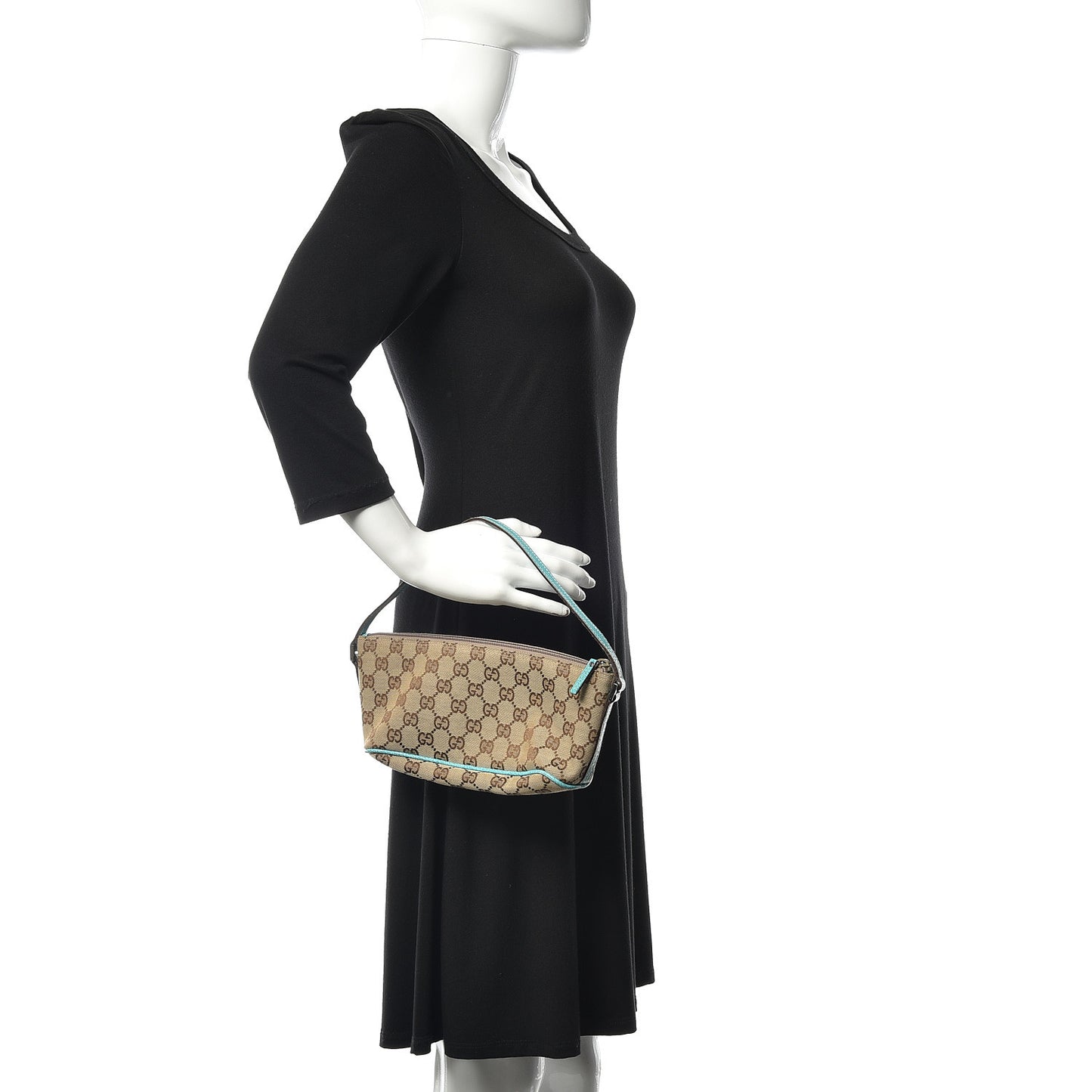 Monogram Boat Pochette Teal