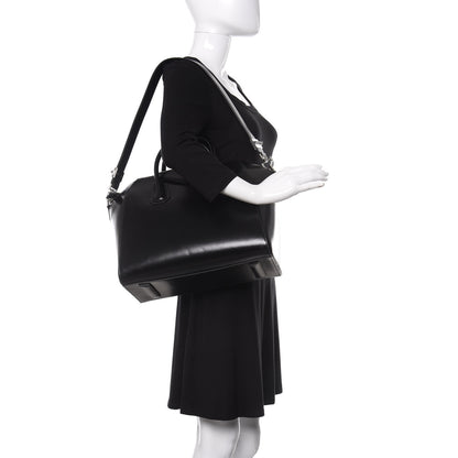 Givenchy Shiny Lord Calfskin Medium Antigona Black 2 of 11