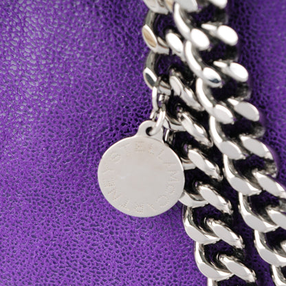 Stella McCartney Shaggy Deer Mini Falabella Tote Bright Purple 5 of 9