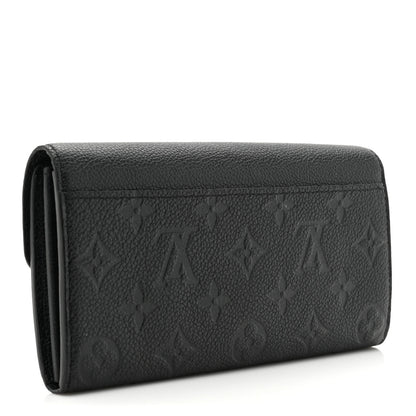 Louis Vuitton Empreinte Sarah Wallet NM Black 3 of 11