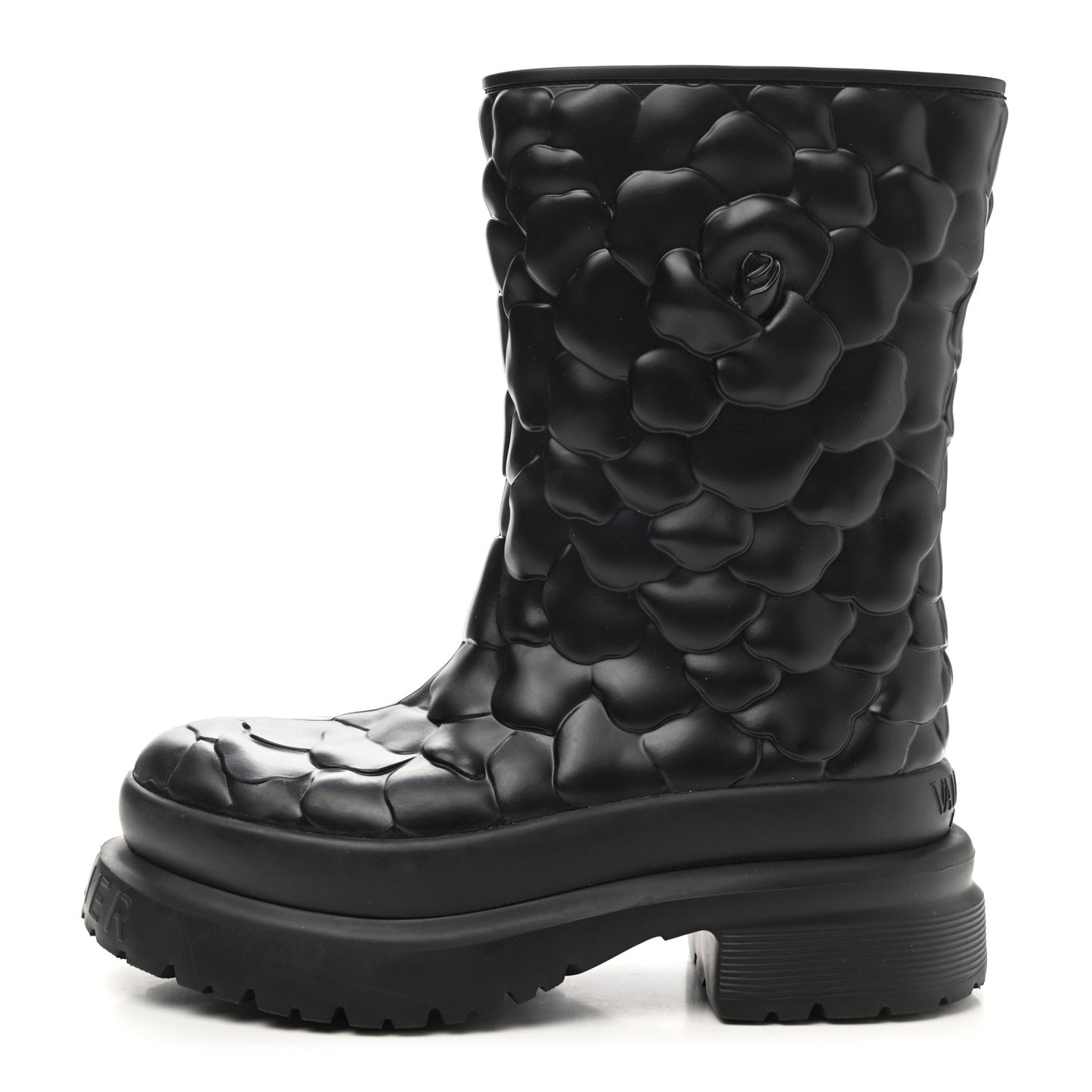 Rubber Atelier 03 Rose Edition 30/50mm Short Rainboots 37 Black
