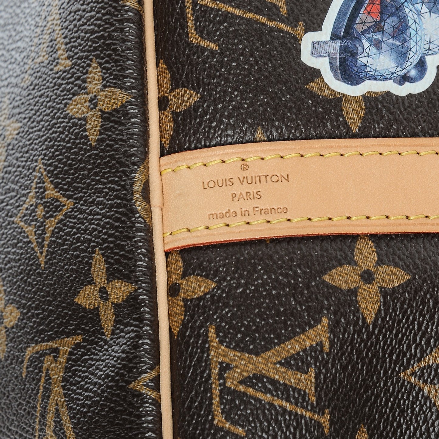 Monogram World Tour Speedy Bandouliere 30