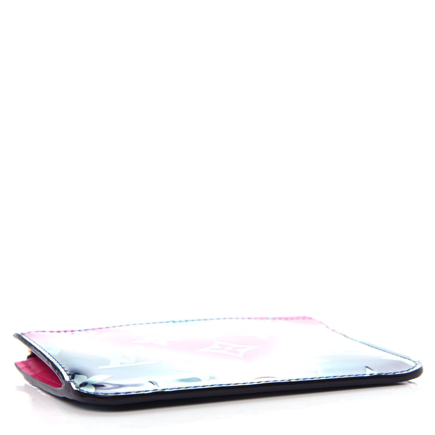 Metallic Vernis Degrade Key Pouch Blue Pink