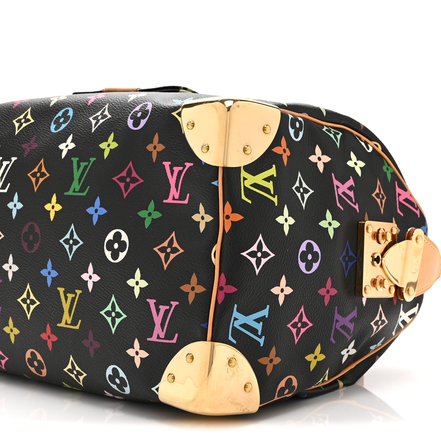 Louis Vuitton Monogram Multicolor Speedy 30 Black 10 of 10