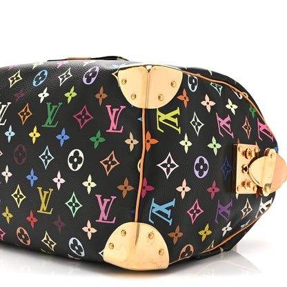 Louis Vuitton Monogram Multicolor Speedy 30 Black 10 of 10