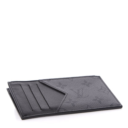 Louis Vuitton Reverse Monogram Eclipse Taiga Coin Card Holder 4 of 6