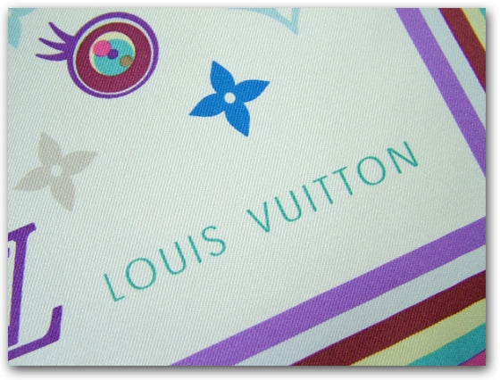 Silk Eye Love Multicolor Scarf
