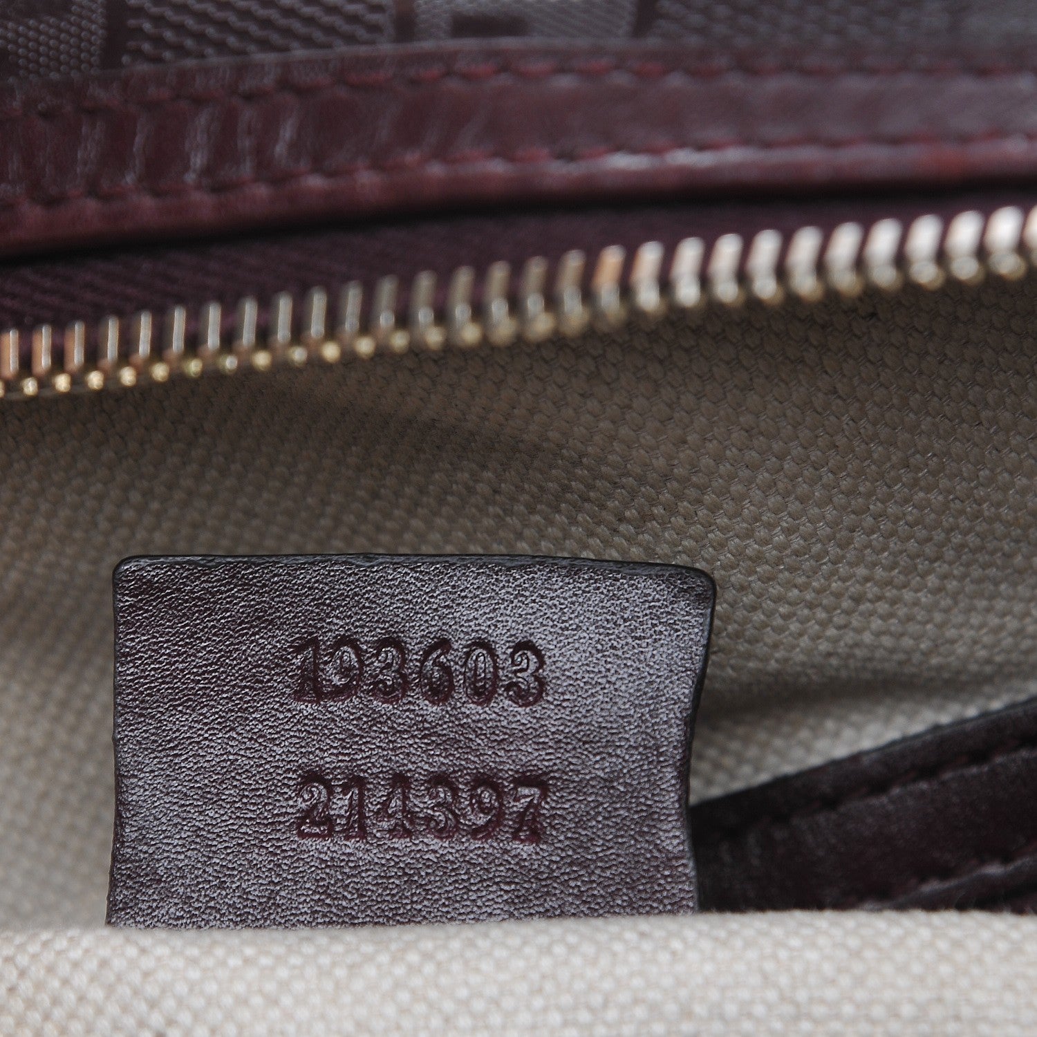Gucci Imprime Monogram Medium Joy Boston Bordeaux 8 of 9