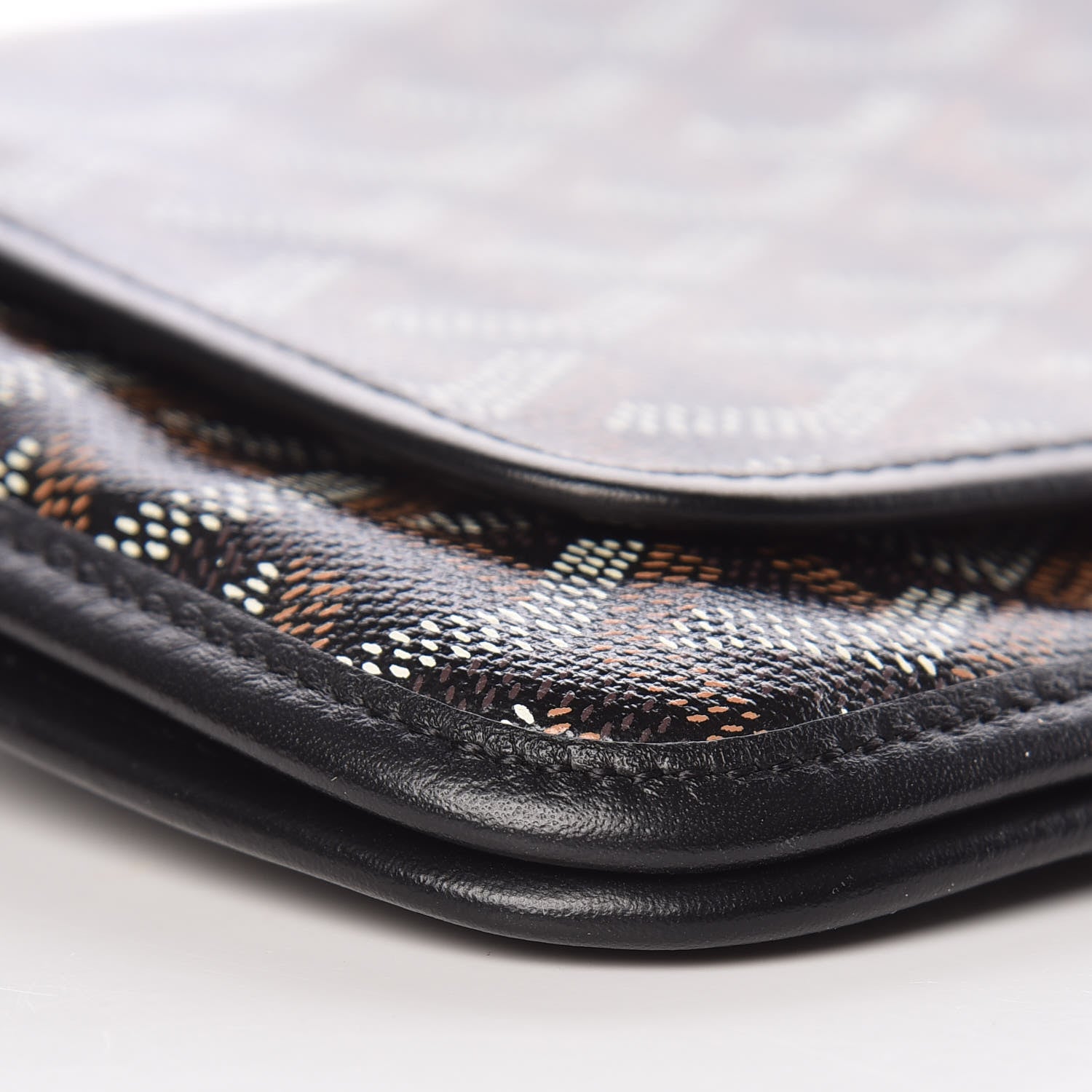 Goyard Goyardine Plumet Wallet Clutch Black 7 of 8