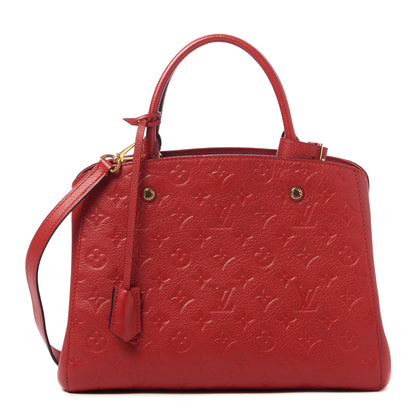 Louis Vuitton Empreinte Montaigne MM Cherry 1 of 7