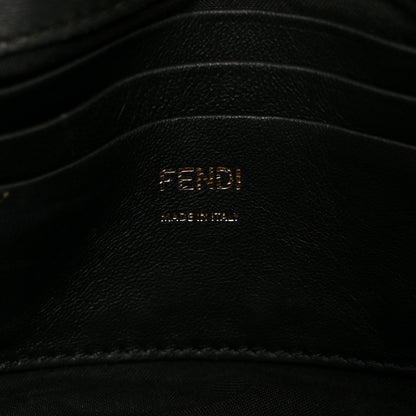 Fendi Nappa FF 1974 Embossed Mini Baguette Black 6 of 8