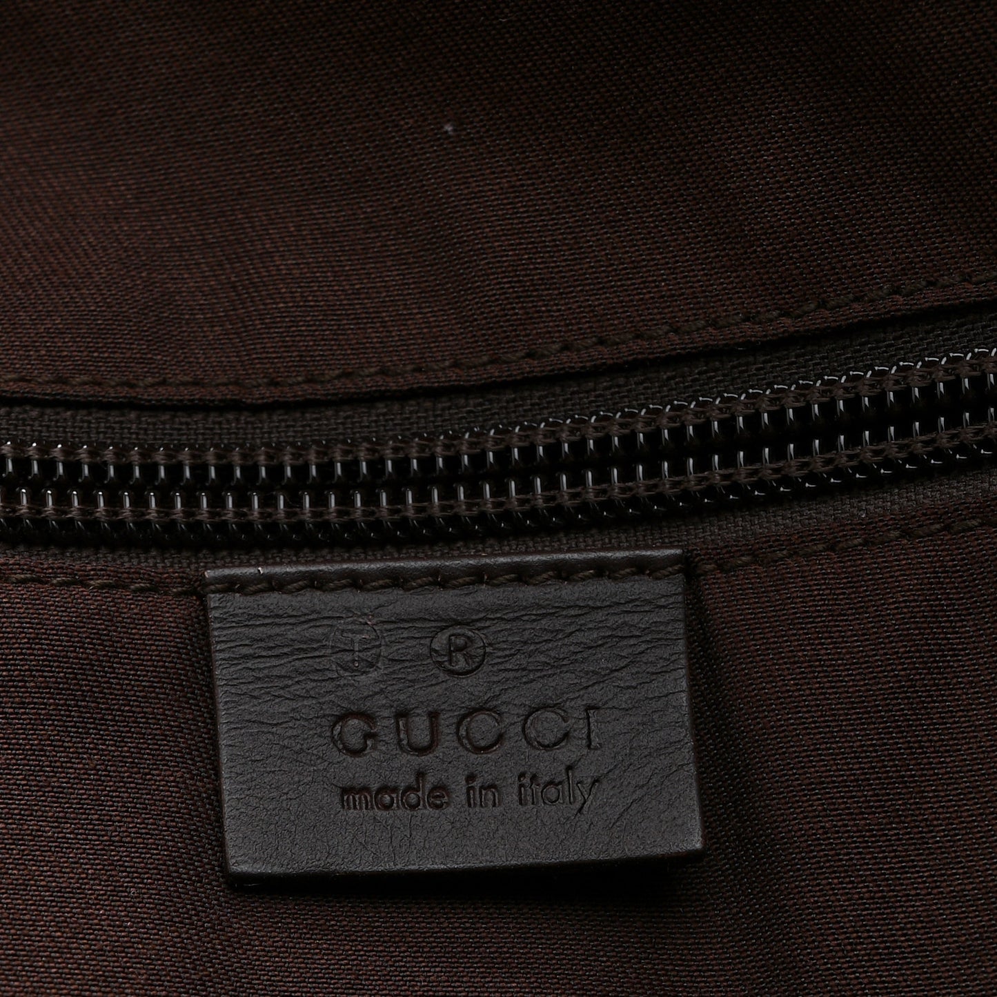 GG Plus Monogram Travel Bag Dark Brown