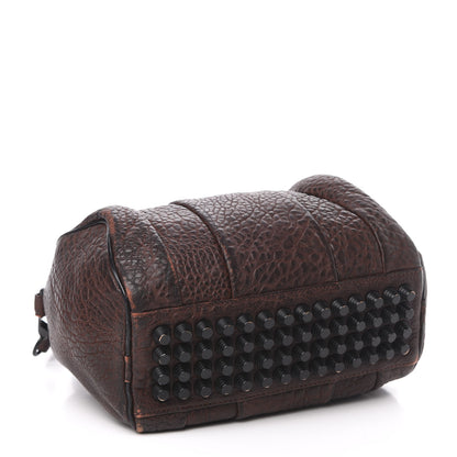 Alexander Wang Pebbled Lambskin Rockie Brown Matte Black Hardware 4 of 10